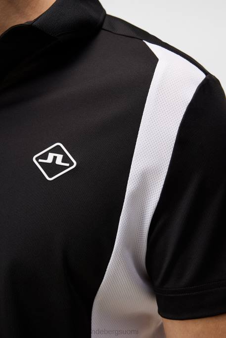 J.Lindeberg freddy polo miehet musta 4VD0328 vaatetus