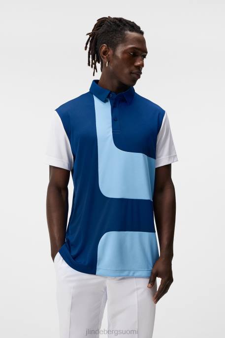 J.Lindeberg graham polo miehet kiinteistön sininen 4VD041 vaatetus