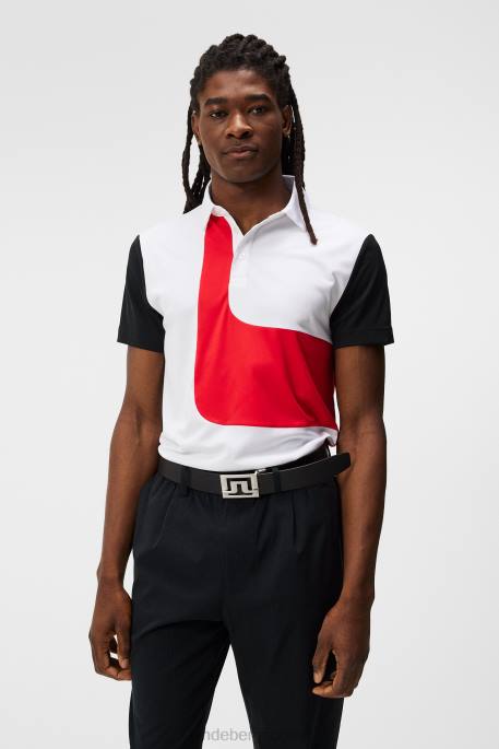 J.Lindeberg graham polo miehet valkoinen 4VD040 vaatetus