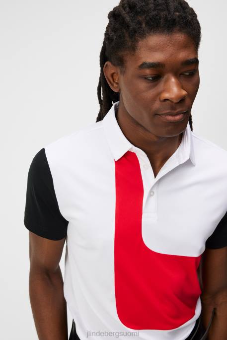 J.Lindeberg graham polo miehet valkoinen 4VD040 vaatetus