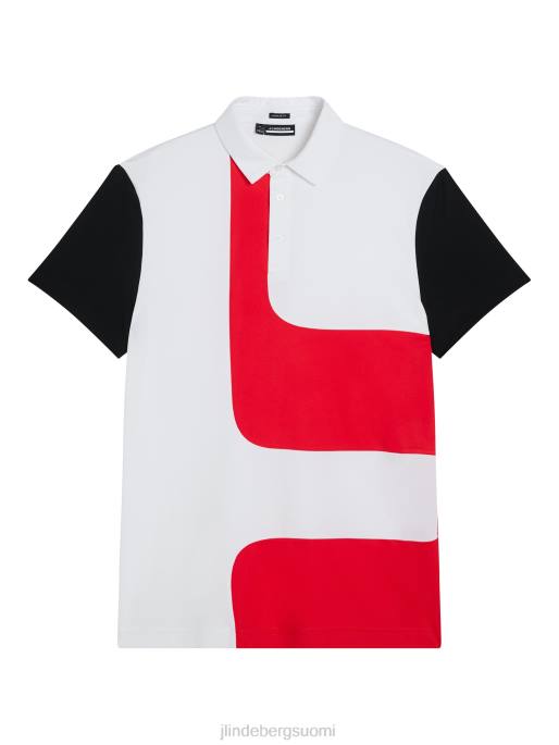 J.Lindeberg graham polo miehet valkoinen 4VD040 vaatetus