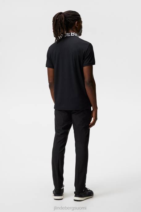 J.Lindeberg gus polo miehet musta 4VD0309 vaatetus