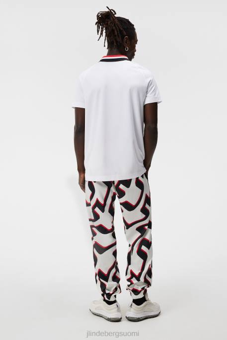 J.Lindeberg hals polo miehet valkoinen 4VD036 vaatetus