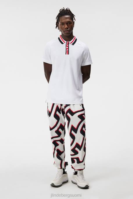 J.Lindeberg hals polo miehet valkoinen 4VD036 vaatetus