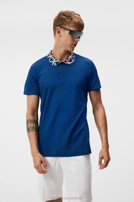 J.Lindeberg jan polo miehet kiinteistön sininen 4VD044 vaatetus