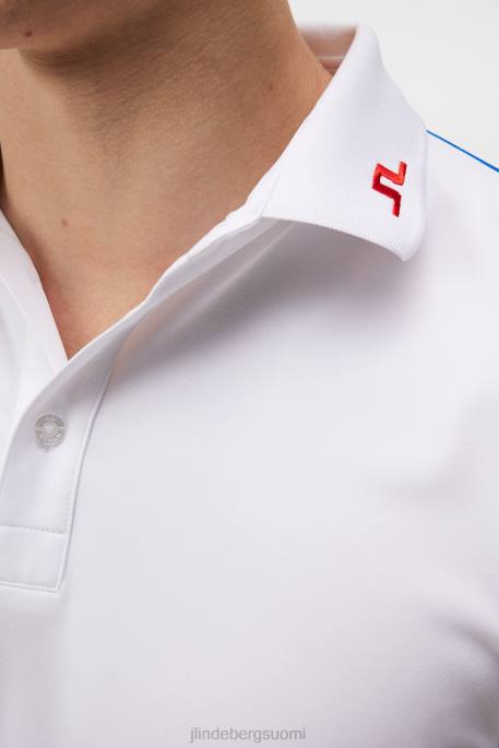 J.Lindeberg jeff polo miehet valkoinen 4VD0299 vaatetus