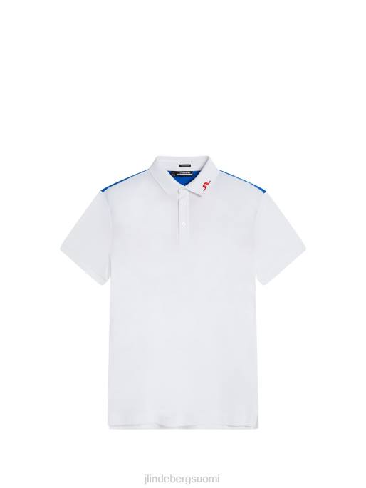 J.Lindeberg jeff polo miehet valkoinen 4VD0299 vaatetus