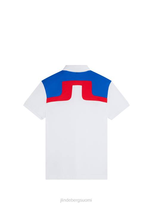 J.Lindeberg jeff polo miehet valkoinen 4VD0299 vaatetus