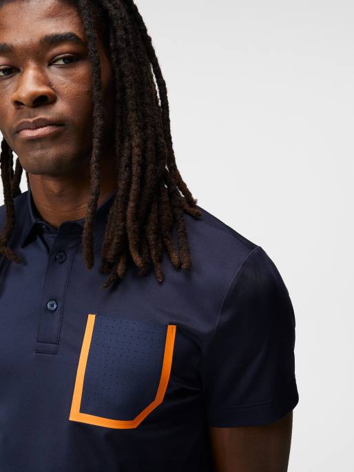 J.Lindeberg jordan poolo miehet laivasto 4VD0321 vaatetus