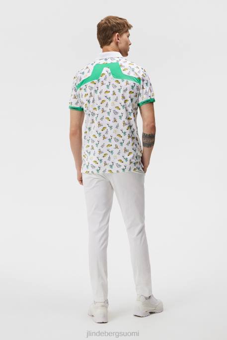 J.Lindeberg kv nyc golf poolo miehet valkoinen 4VD0199 vaatetus