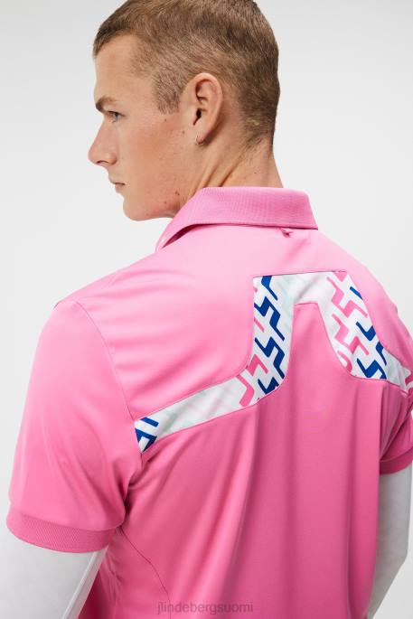 J.Lindeberg kv polo miehet atsalea pinkki 4VD0138 vaatetus