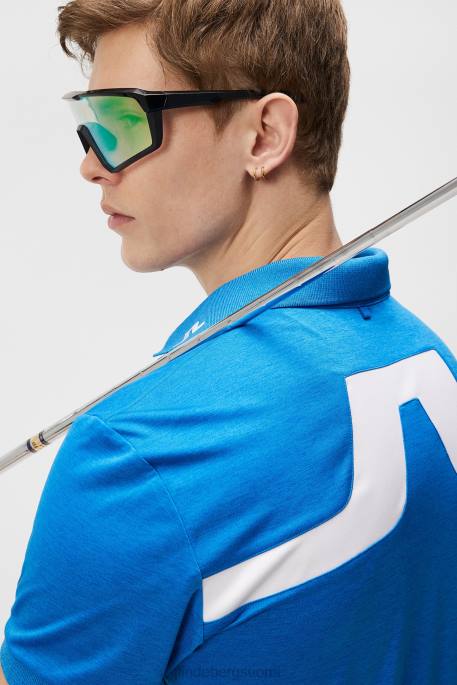 J.Lindeberg kv polo miehet lapis sininen melange 4VD0279 vaatetus