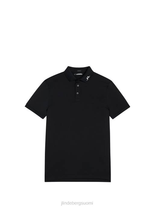 J.Lindeberg kv polo miehet musta 4VD0282 vaatetus