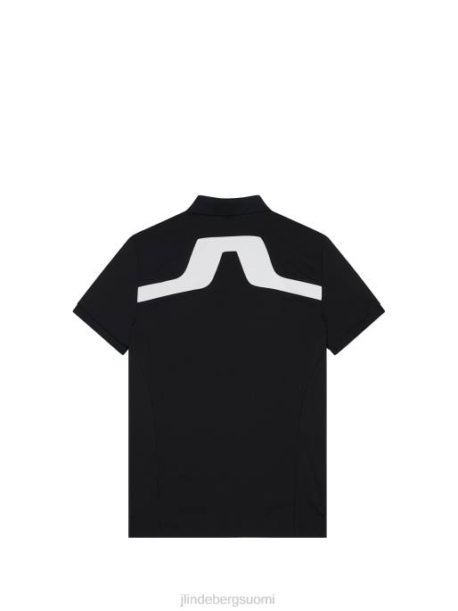 J.Lindeberg kv polo miehet musta 4VD0282 vaatetus