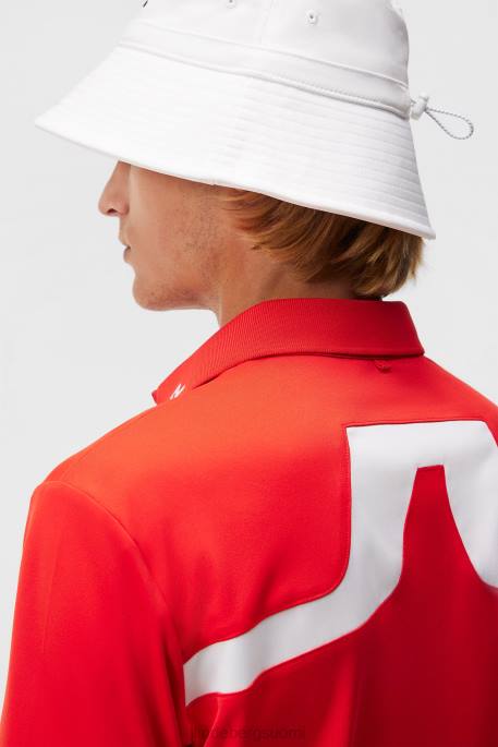 J.Lindeberg kv polo miehet tulenpunainen 4VD083 vaatetus