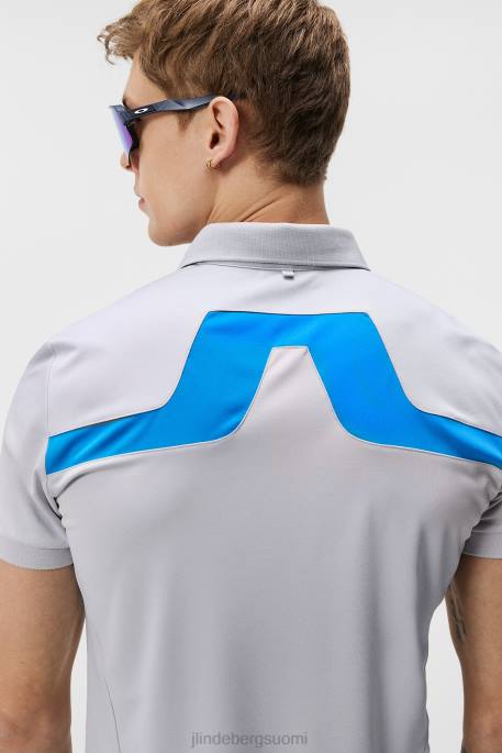 J.Lindeberg kv polo miehet vaaleanharmaa melansi 4VD0281 vaatetus