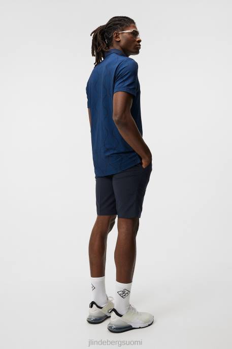 J.Lindeberg matto jacquard poolo miehet laivasto 4VD0227 vaatetus