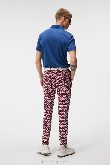 J.Lindeberg max poolo miehet kartano sininen melange 4VD045 vaatetus