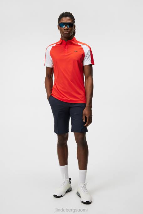 J.Lindeberg nial poolo miehet tulenpunainen 4VD0324 vaatetus