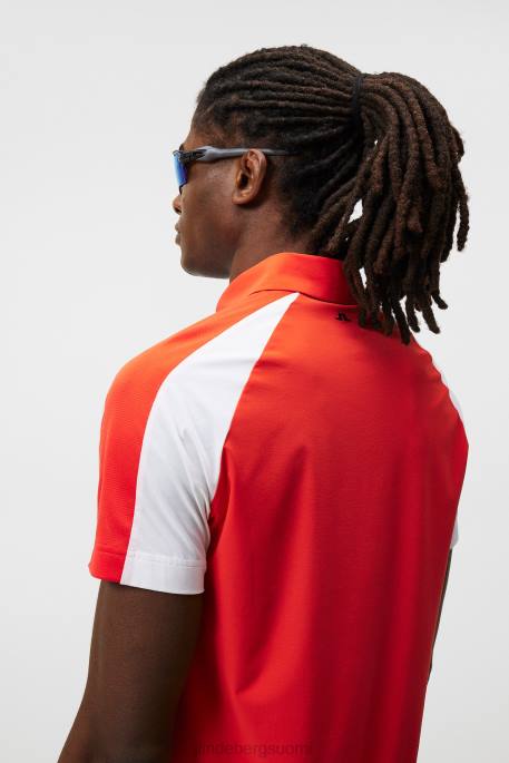 J.Lindeberg nial poolo miehet tulenpunainen 4VD0324 vaatetus