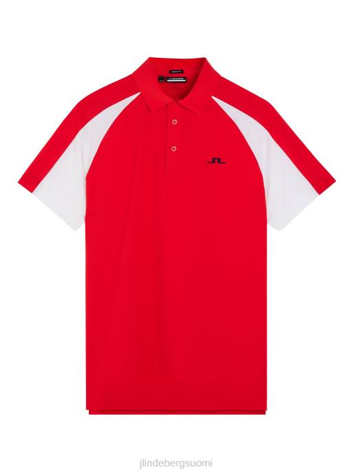 J.Lindeberg nial poolo miehet tulenpunainen 4VD0324 vaatetus