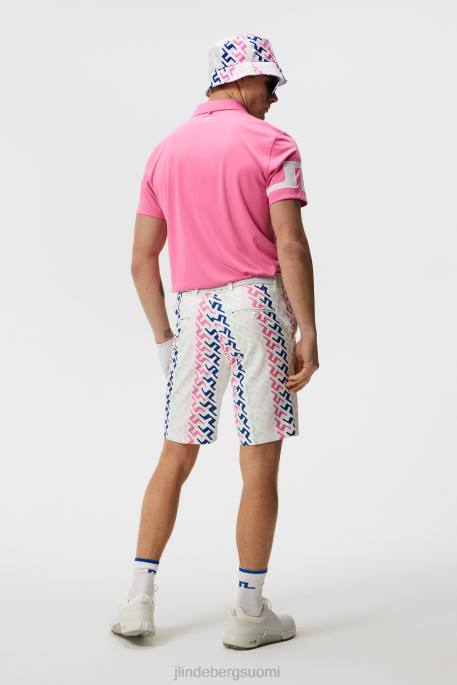 J.Lindeberg nummen poolo miehet atsalea pinkki 4VD0145 vaatetus