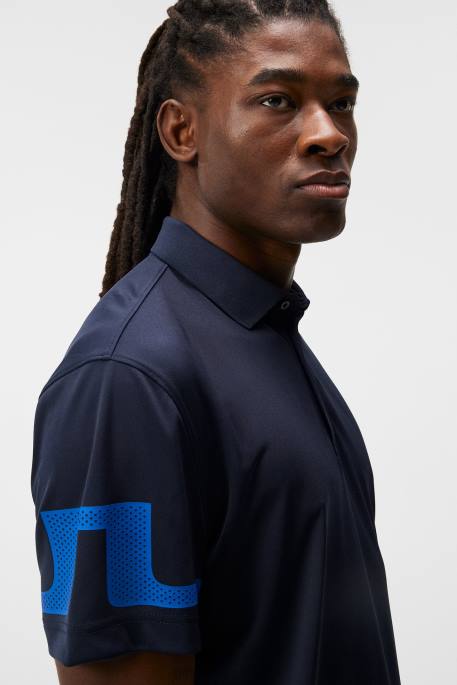 J.Lindeberg nummen poolo miehet laivasto 4VD0126 vaatetus