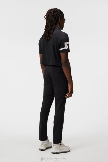 J.Lindeberg nummen poolo miehet musta 4VD0128 vaatetus