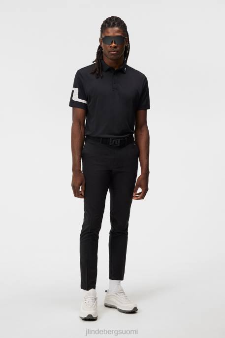 J.Lindeberg nummen poolo miehet musta 4VD0128 vaatetus