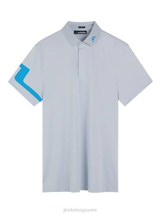 J.Lindeberg nummen poolo miehet vaaleanharmaa melansi 4VD0289 vaatetus