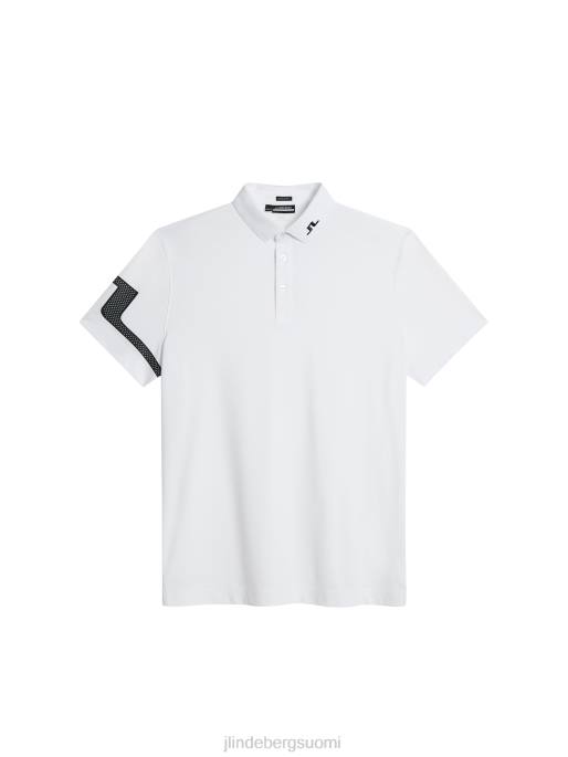 J.Lindeberg nummen poolo miehet valkoinen 4VD0129 vaatetus