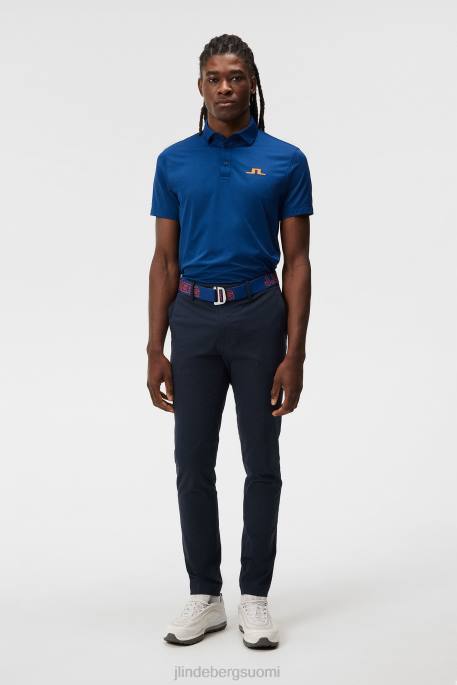 J.Lindeberg siltapoolo miehet kiinteistön sininen 4VD055 vaatetus