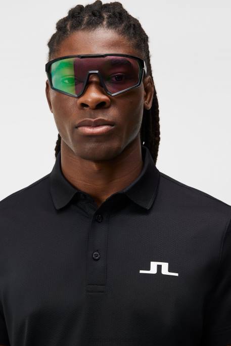 J.Lindeberg siltapoolo miehet musta 4VD054 vaatetus