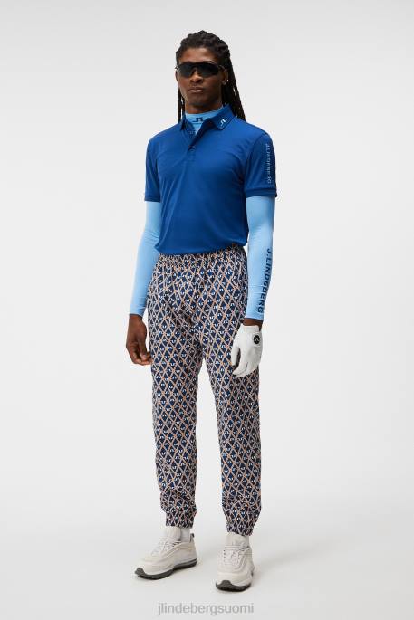 J.Lindeberg tour tech slim poolo miehet kiinteistön sininen 4VD087 vaatetus