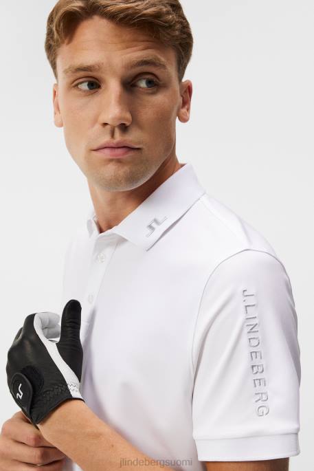 J.Lindeberg tour tech slim poolo miehet vaalean harmaa 4VD088 vaatetus