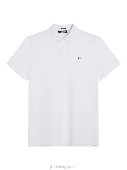 J.Lindeberg turve poolo miehet valkoinen 4VD0103 vaatetus