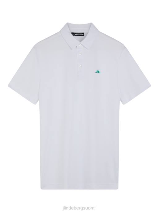 J.Lindeberg turve poolo miehet valkoinen 4VD0258 vaatetus