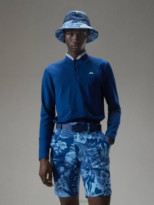 J.Lindeberg tyson pitkähihainen poolo miehet laivaston pioni 4VD0334 vaatetus