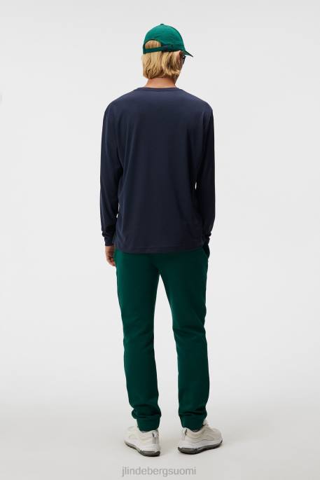 J.Lindeberg ade pitkähihainen t-paita miehet laivasto 4VD07 vaatetus