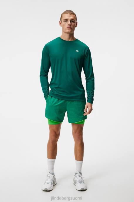 J.Lindeberg ade pitkähihainen t-paita miehet sademetsä 4VD0160 vaatetus