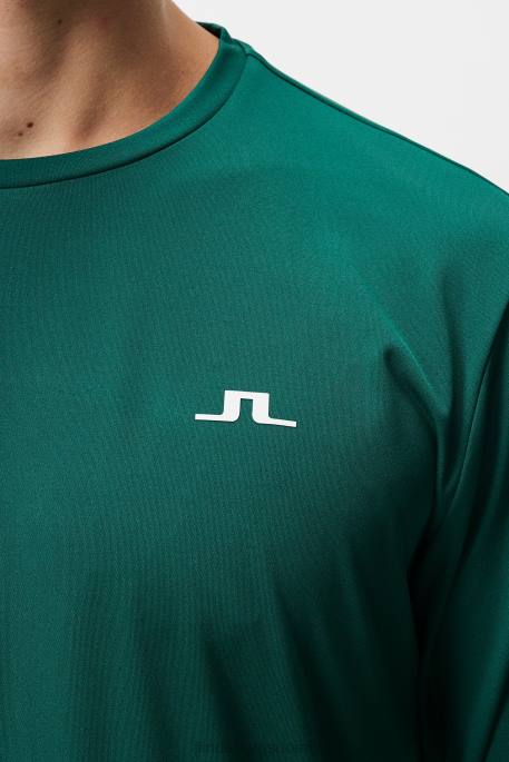 J.Lindeberg ade pitkähihainen t-paita miehet sademetsä 4VD0160 vaatetus