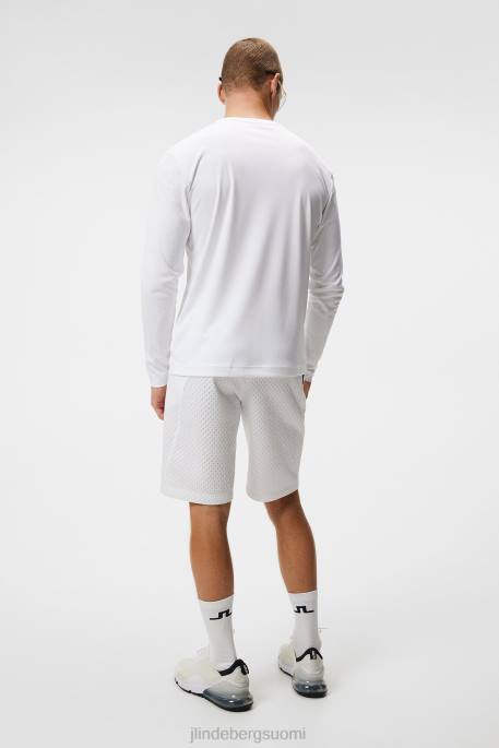 J.Lindeberg ade pitkähihainen t-paita miehet valkoinen 4VD0159 vaatetus