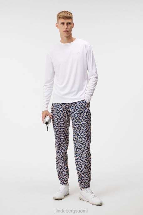 J.Lindeberg ade pitkähihainen t-paita miehet valkoinen 4VD06 vaatetus