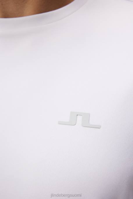 J.Lindeberg ade pitkähihainen t-paita miehet valkoinen 4VD06 vaatetus