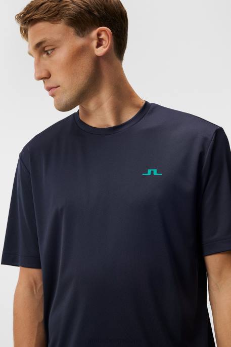 J.Lindeberg ade t-paita miehet laivasto 4VD09 vaatetus