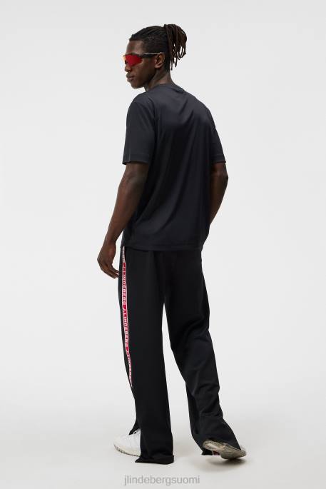 J.Lindeberg ade t-paita miehet musta 4VD010 vaatetus