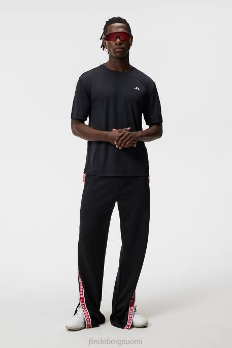 J.Lindeberg ade t-paita miehet musta 4VD010 vaatetus