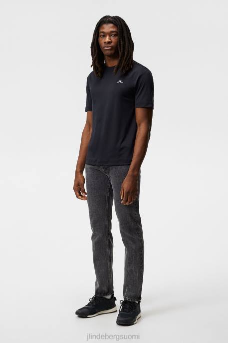 J.Lindeberg ade t-paita miehet musta 4VD0170 vaatetus