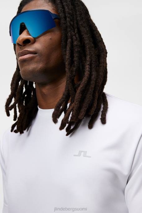 J.Lindeberg ade t-paita miehet valkoinen 4VD0167 vaatetus