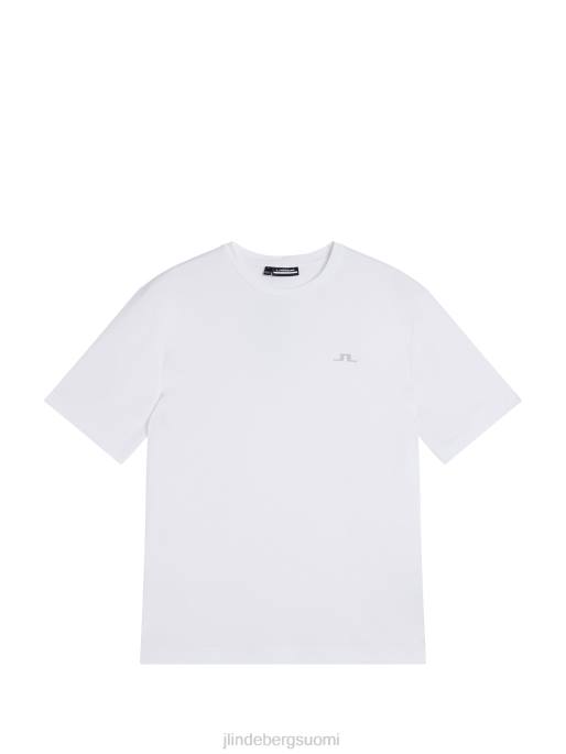 J.Lindeberg ade t-paita miehet valkoinen 4VD0167 vaatetus
